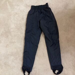 Vintage Snuggler Ski Wear By Kaelin Ski Pencil Pants Women Black Size 4